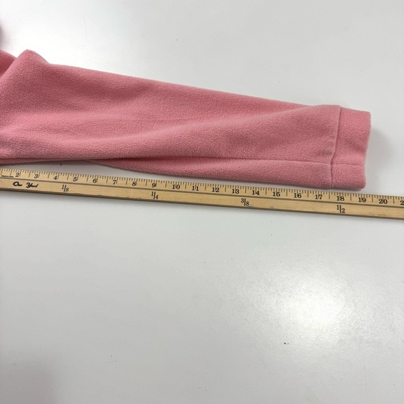 Columbia Youth Girls Sz L (14/16) Pink Soft Fleece Full Zip Jacket Outdoorsy EUC - Picture 8 of 10